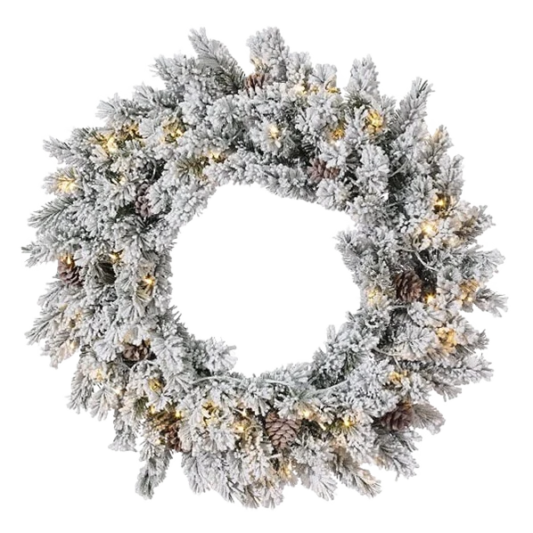 Fast nVision 30 in. Mont Blanc Garland with 70 Smart Clear Lights Minimalist