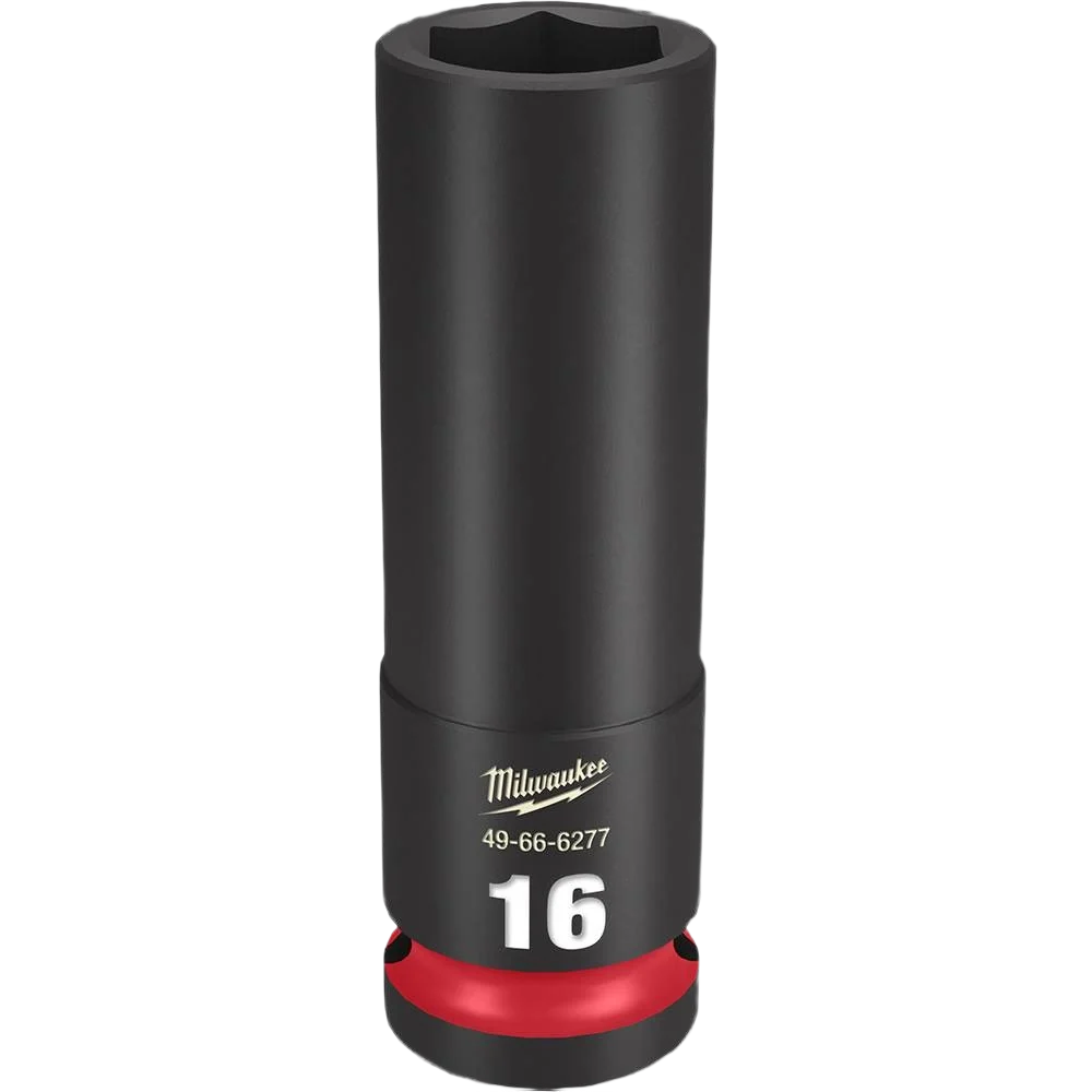 Consistent Milwaukee SHOCKWAVE™ Impact Duty™ 1 2 Drive 16-mm Deep 6 Point Socket Crafted