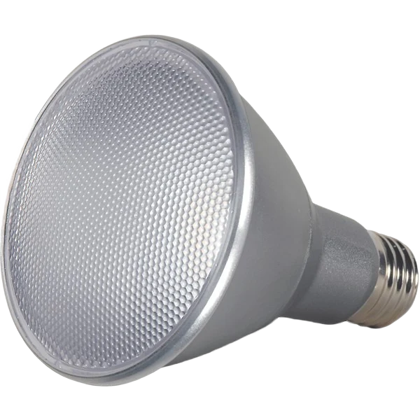 Specialty Satco 13 Watt PAR30 LED Long Neck 60 Degree Medium Base Light Bulb Dependable