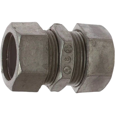 Prestigious Halex 1 2 EMT Compression Conduit Coupling 5-Pack Long-Lasting