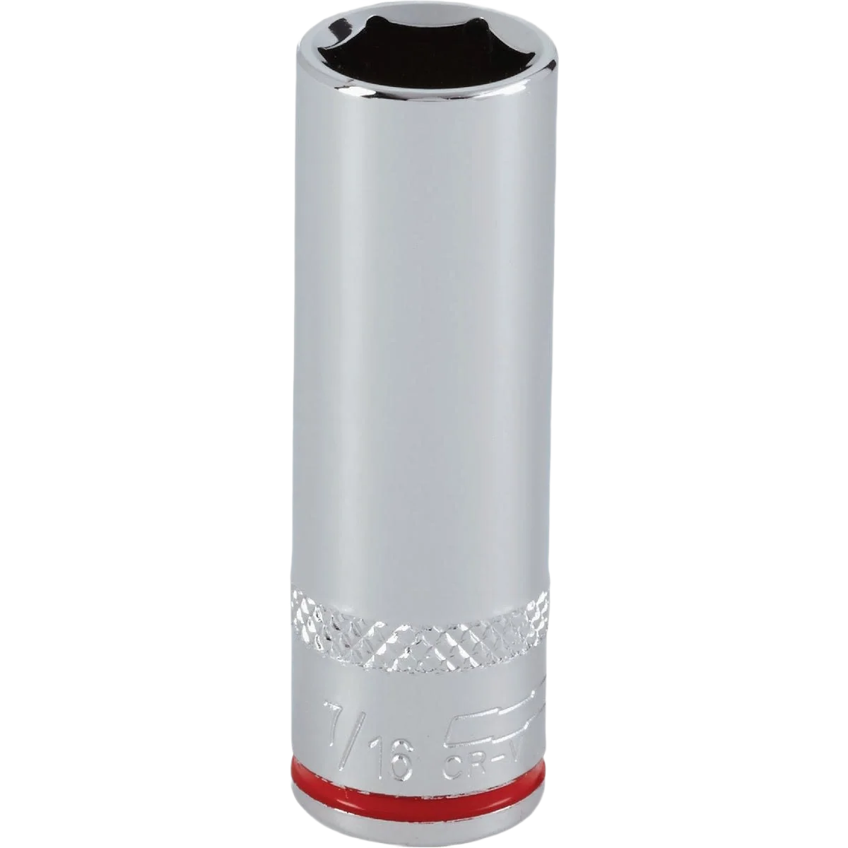 Safe Channellock 1 4 in. Drive 7 16 in. 6-Point Deep Standard Socket Elite