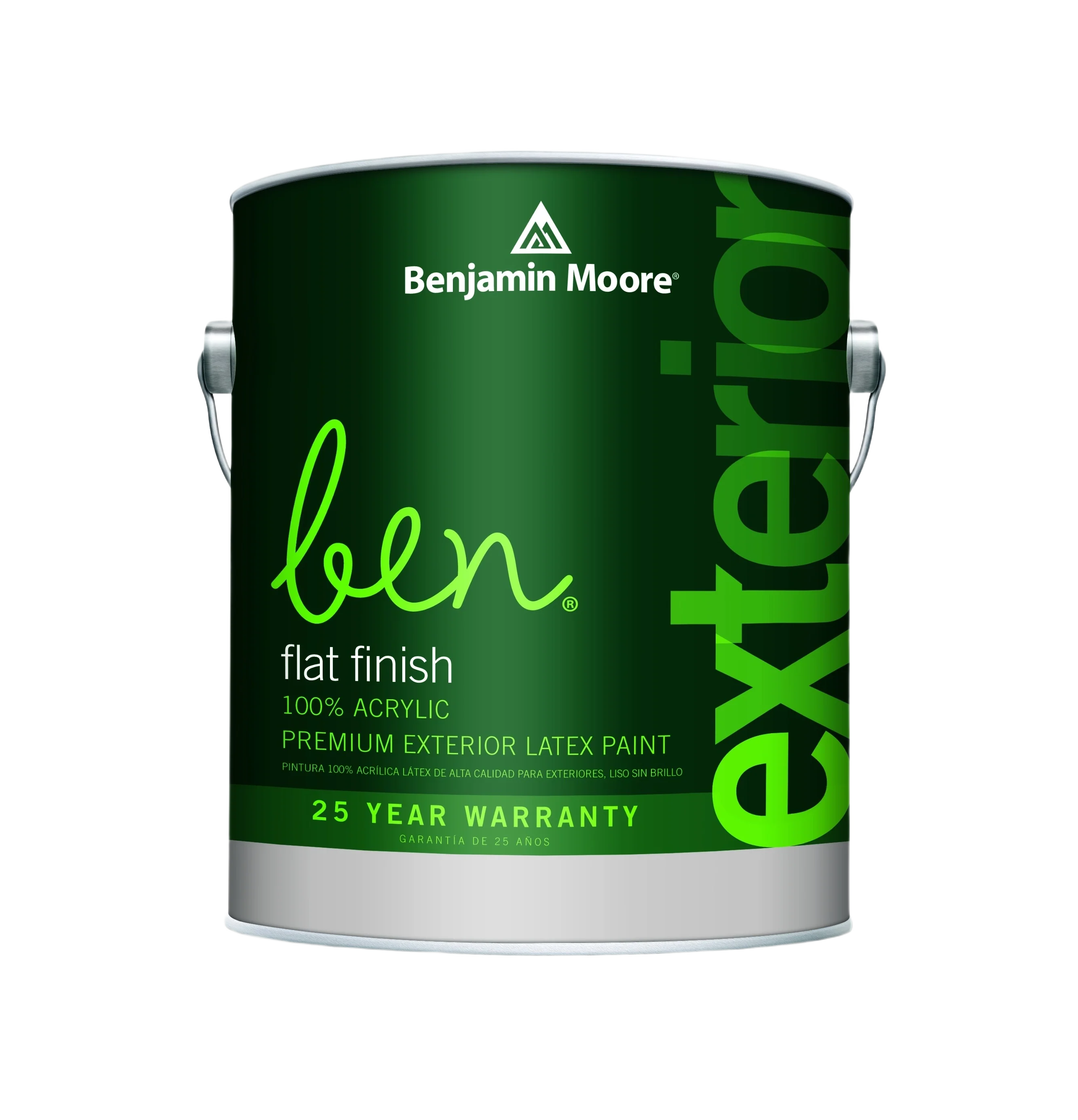 Unique Benjamin Moore Ben 1X Flat Finish Tintable Exterior Paint 1 Gallon Classic