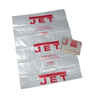 Expertly Made JPW 20 in. Dia Clear Collection Bag 5-Pack Reusable