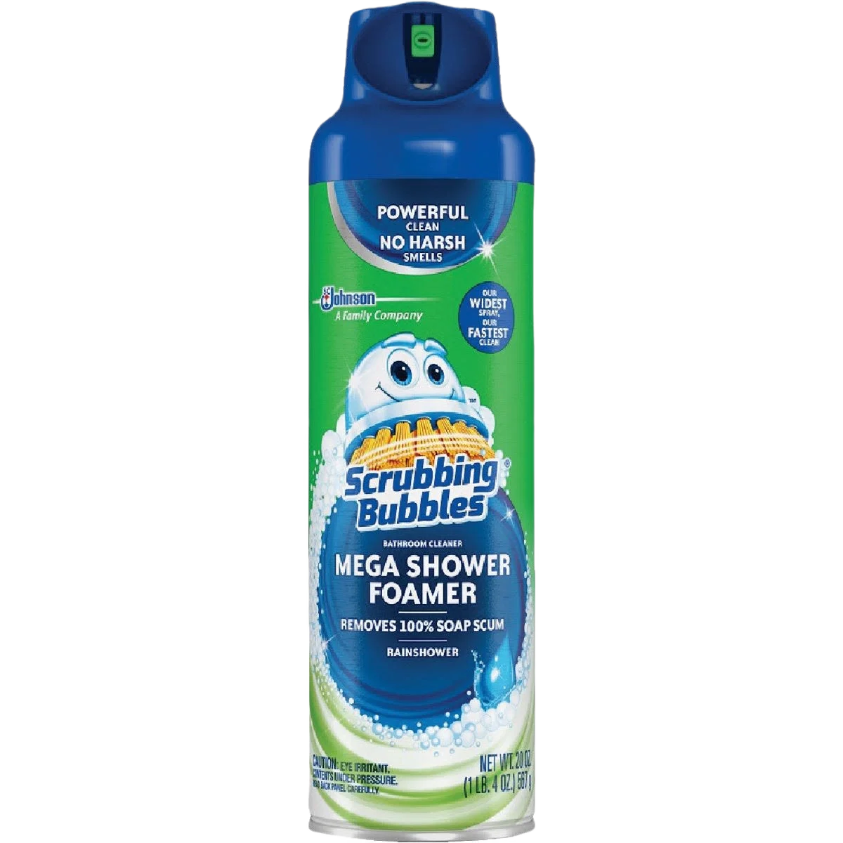 High-Grade Scrubbing Bubbles Wide Spray Mega Shower Foamer Cleaner 20 oz. Original