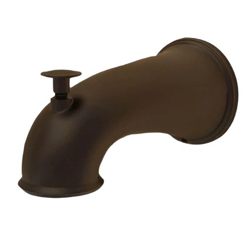 Consistent Danco 6 Decorative Tub Spout with Diverter in Oil Rubbed Bronze Advanced