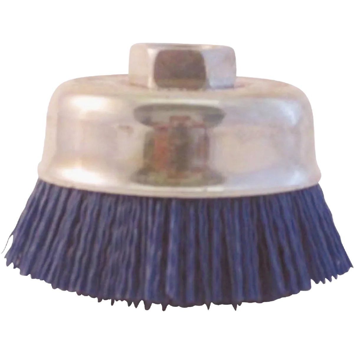Elite Nyalox 3 x 5 8 in. Blue 240-Grit Nylon Fine Cup Brush Easy-to-Use