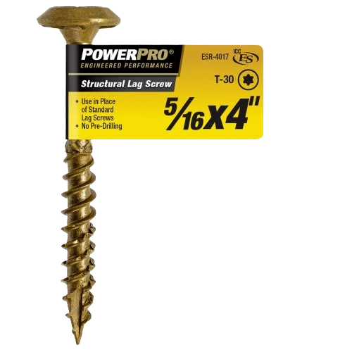 Responsible Power Pro 5 16 In. x 4 In. Structural Lag Screw Unique