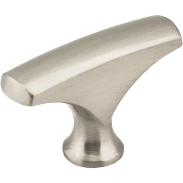 Convenient Hardware Resources Aiden T Knob Satin Nickel Original