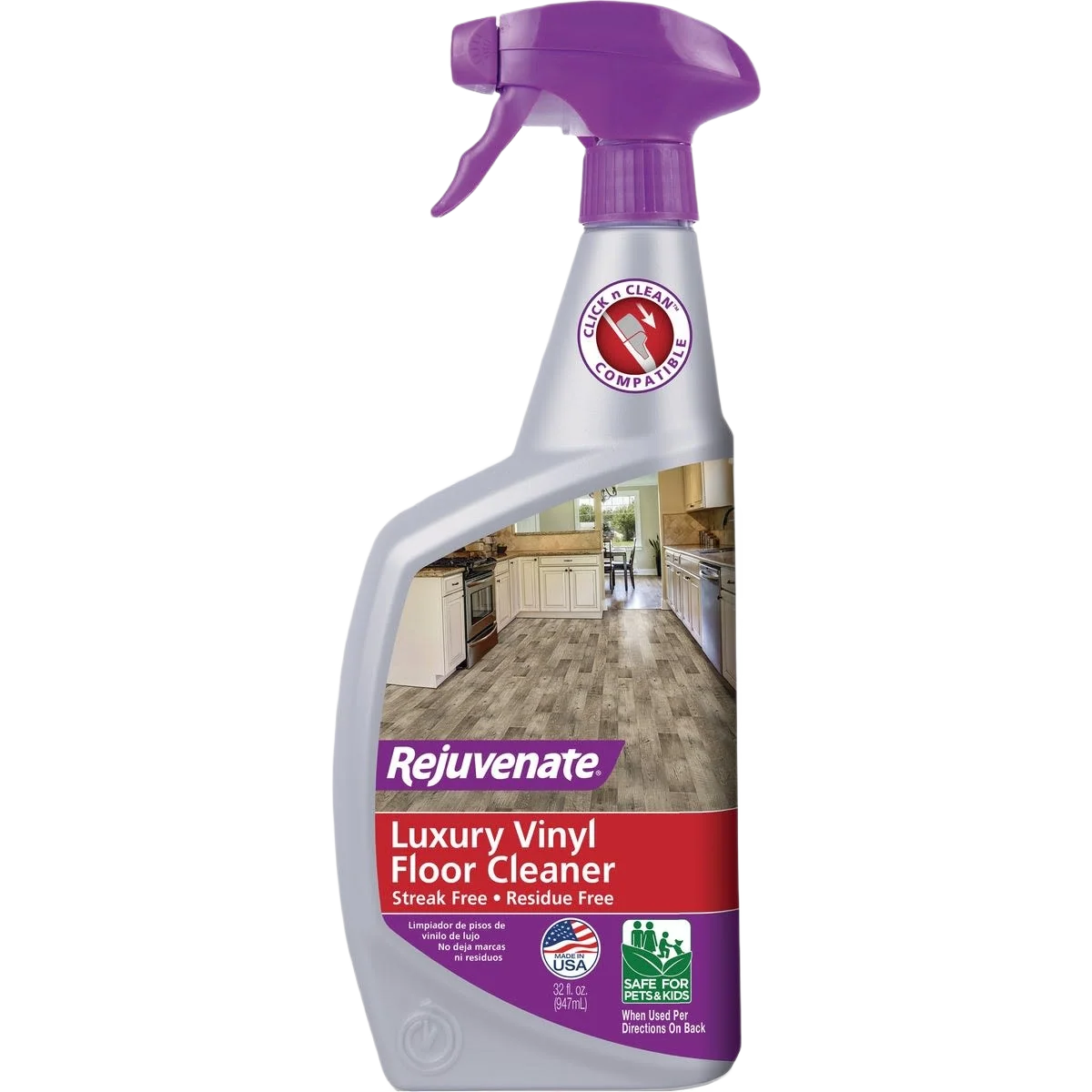 Prestigious Rejuvenate Luxury Vinyl Floor Cleaner 32 oz. Fine