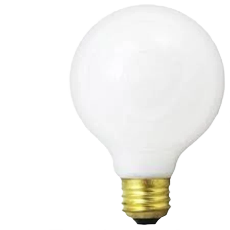 Convenient Satco 25 Watt G25 Medium White Light Bulb Easy-to-Use