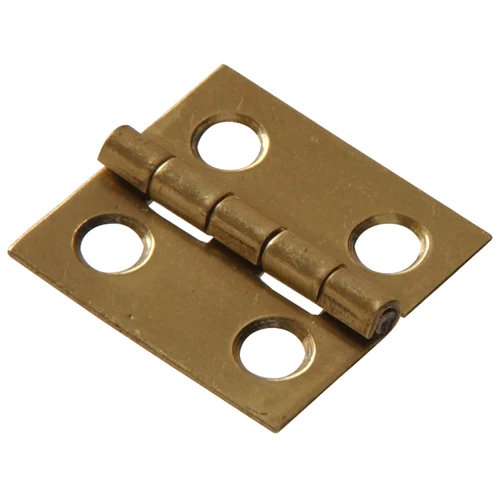 Exclusive Hillman 1-1 2 in. x 1 in. Solid Brass Medium Hinge Bright Brass Finish Responsible
