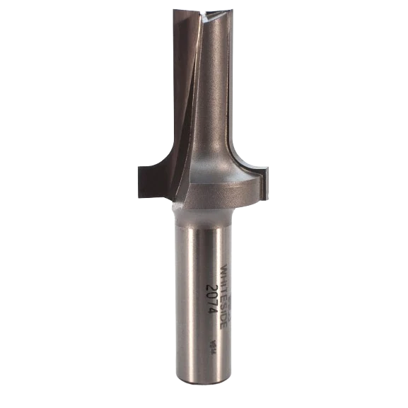 Powerful Whiteside Plunge Roundover Edge Trim Bit 1 2 in. SH x 1 4 in. R Certified