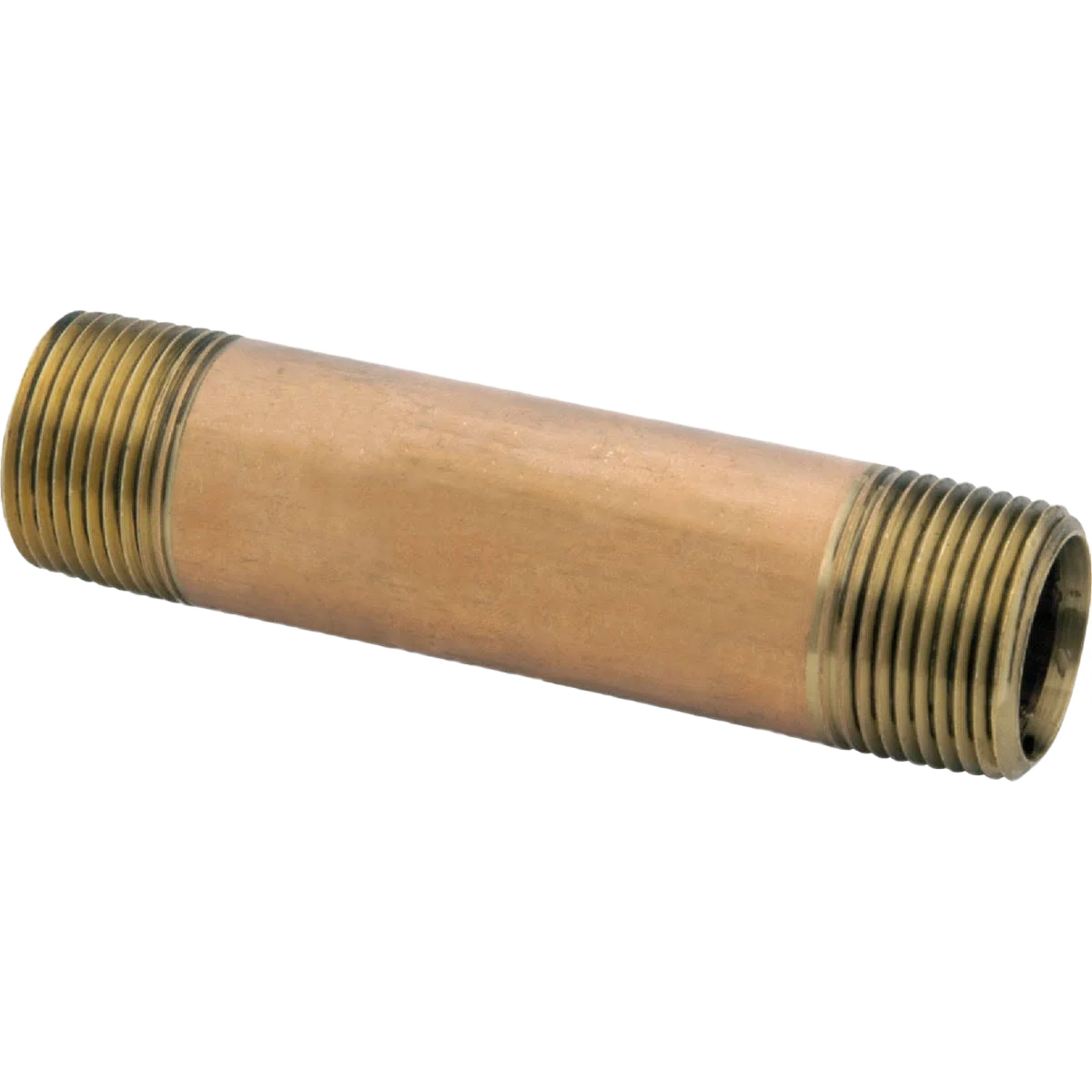 Verified Anderson Metals Red Close Brass Nipple 1 2 In. x 6 In. Refined