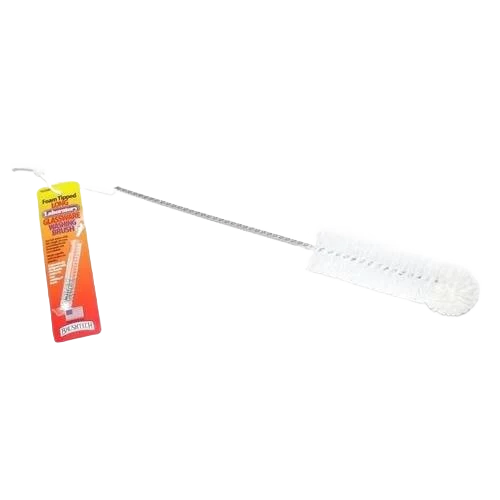 Secure Brushtech Foam-Tipped Long Laboratory Glassware Brush Trendy