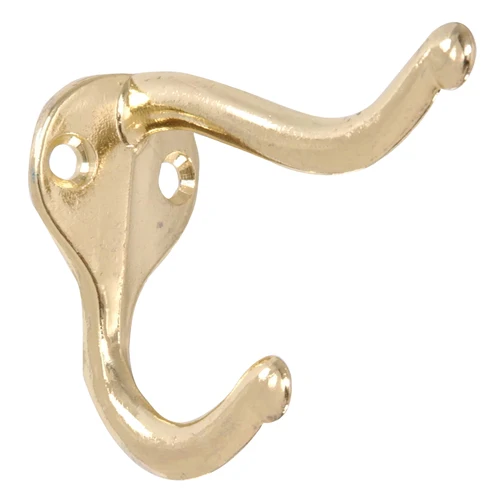Selected Hardware Essentials Zinc Coat Hat Hook 2-Pack Fast