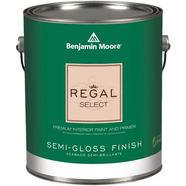 Lightweight Benjamin Moore 1-gal. Regal Select 4X Semi-Gloss Tintable Interior Base Paint High-Quality