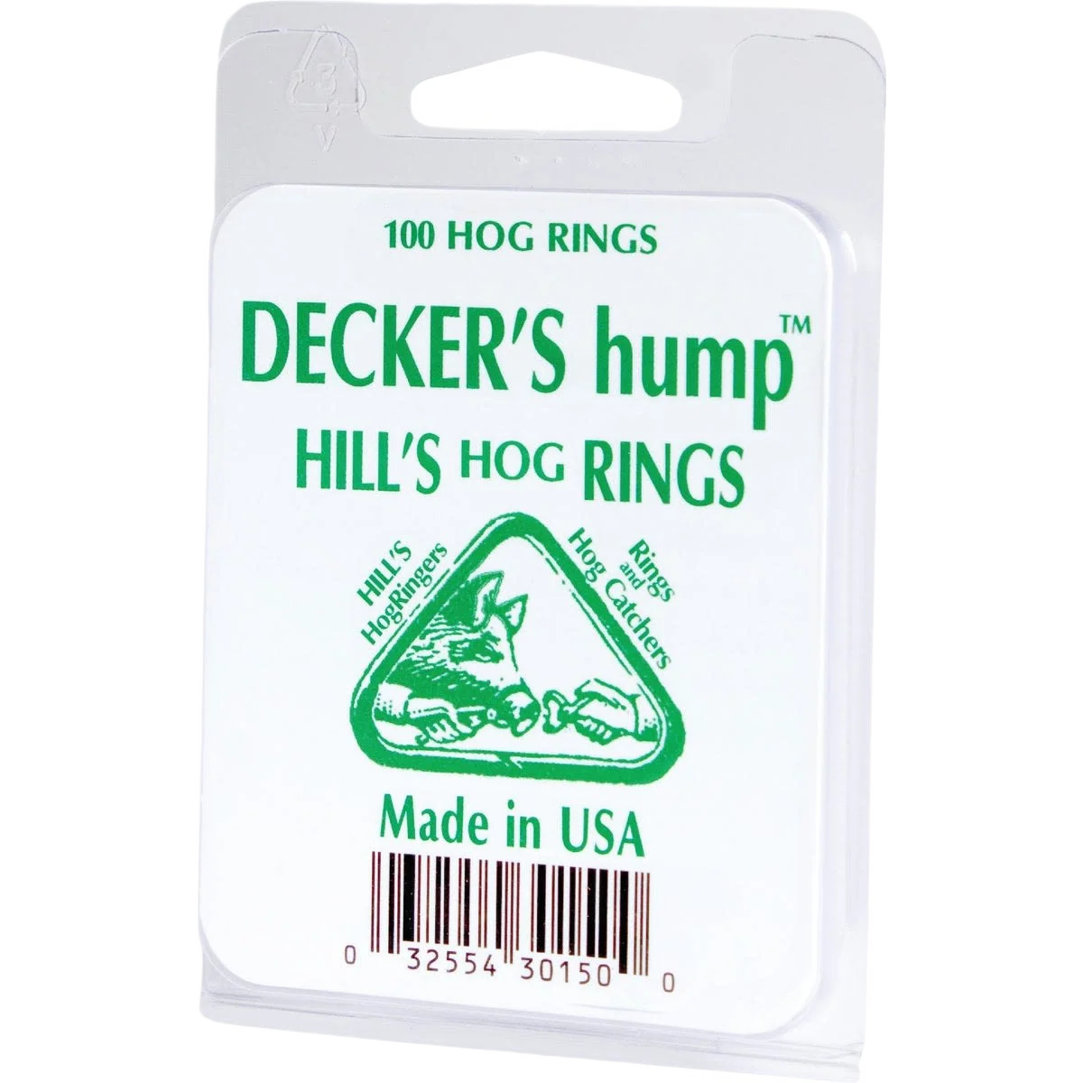 Lightweight Decker Hill's Hog Ring 100-Pack Traditional