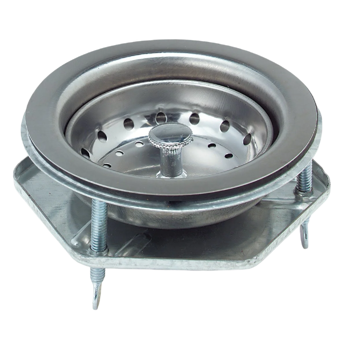 Organic Do it Stainless Steel Basket Strainer Assembly Thumb Screw Style Durable