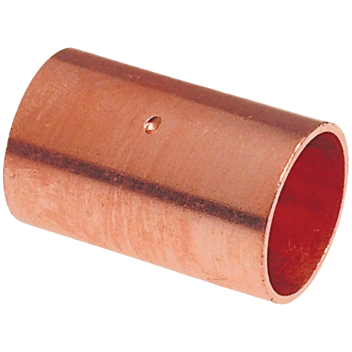 Elite NIBCO 1 2 In. Copper Coupling with Stop 10-Pack Lightweight