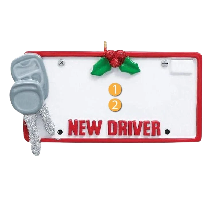 Clean Rudolph Me Personalized New Driver Ornament Powerful