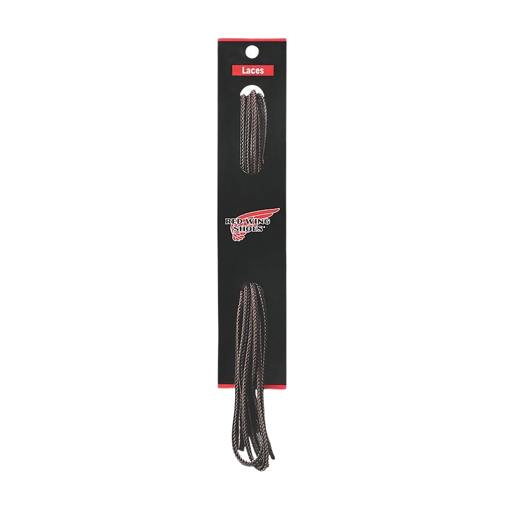 Fashionable Red Wing Black Brown Shoe Laces 63 in. Breathable