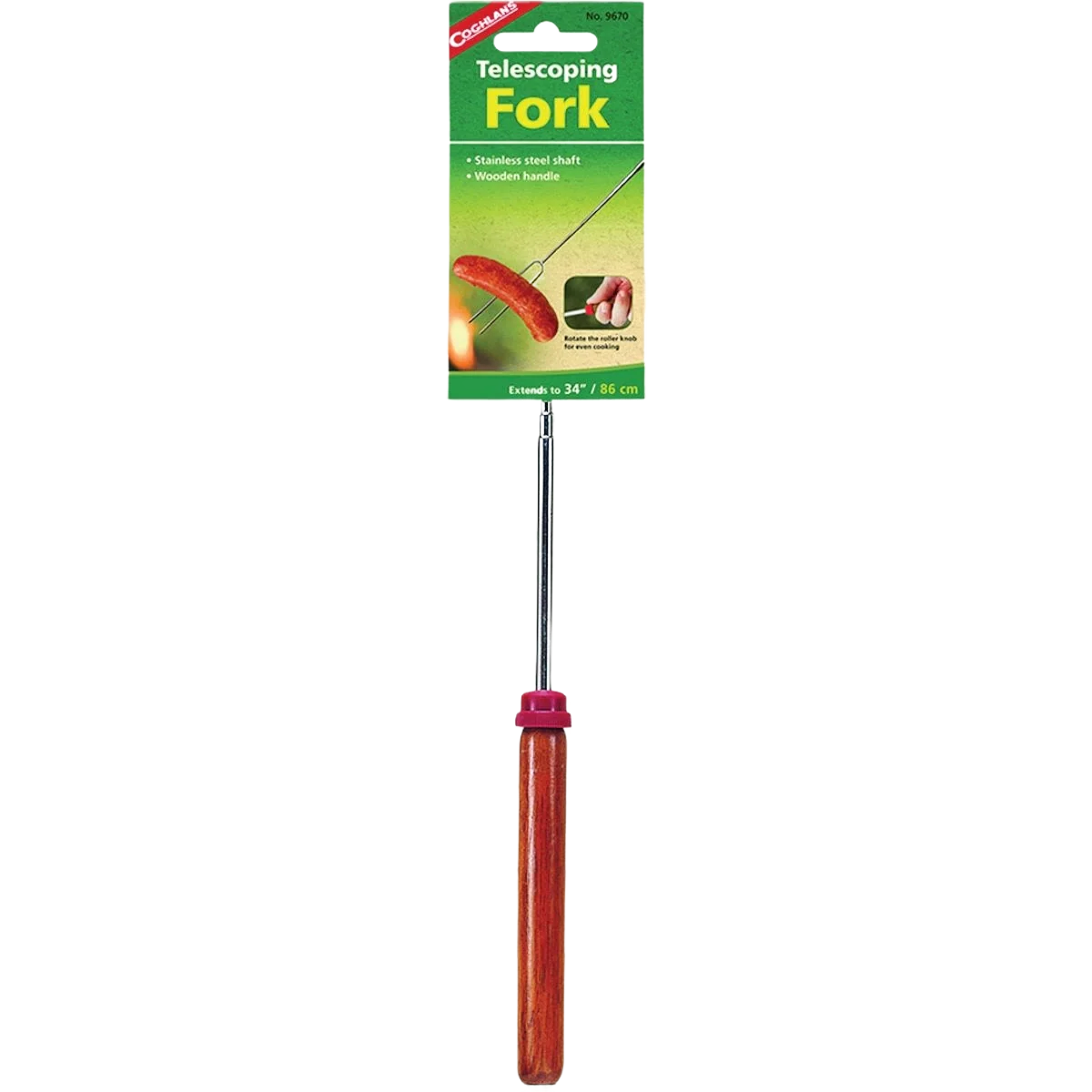 Efficient Coghlans Big Hot Dog Stick Fork Professional