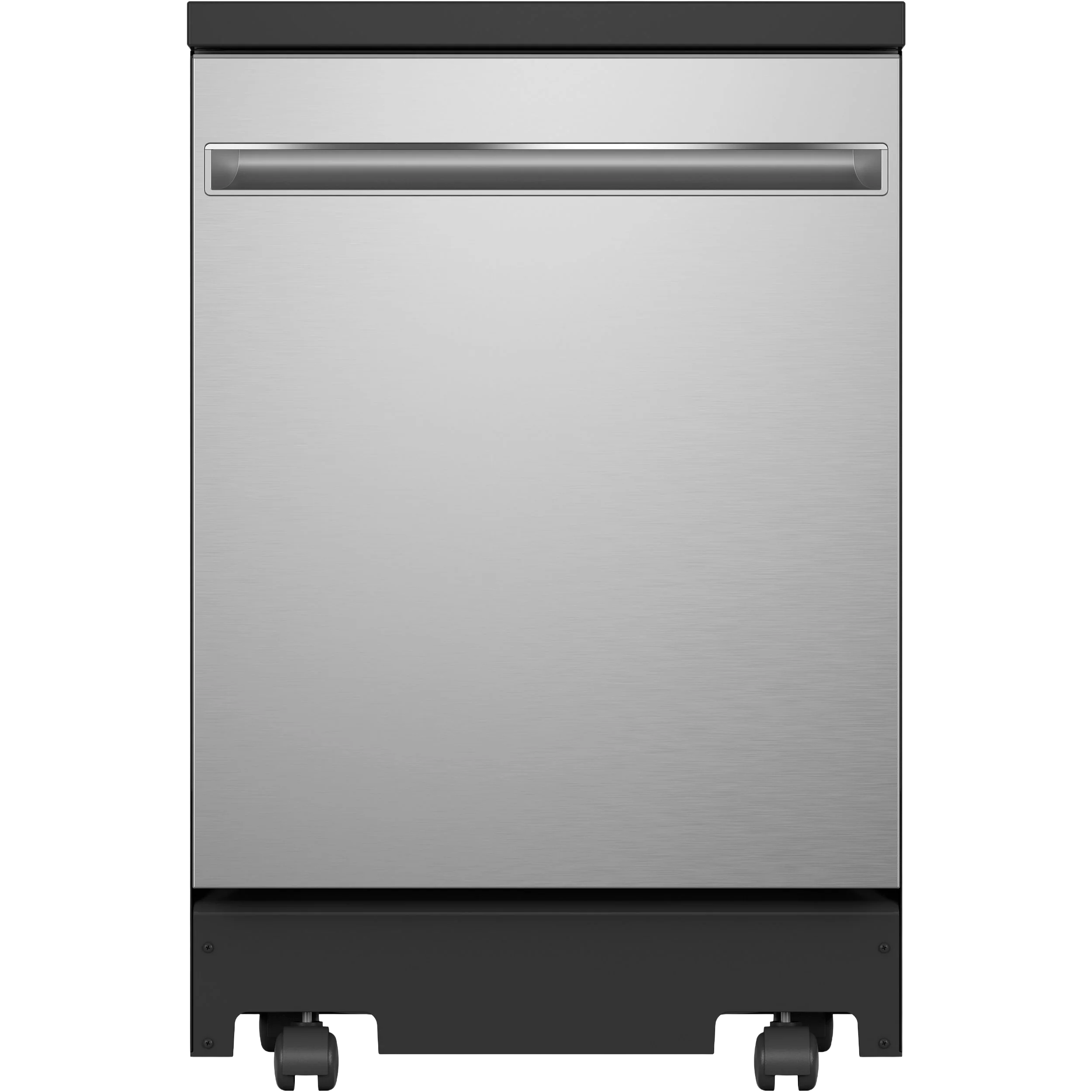 High-Quality GE® ENERGY STAR® 24 Stainless Steel Interior Portable Dishwasher with Sanitize Cycle Modern