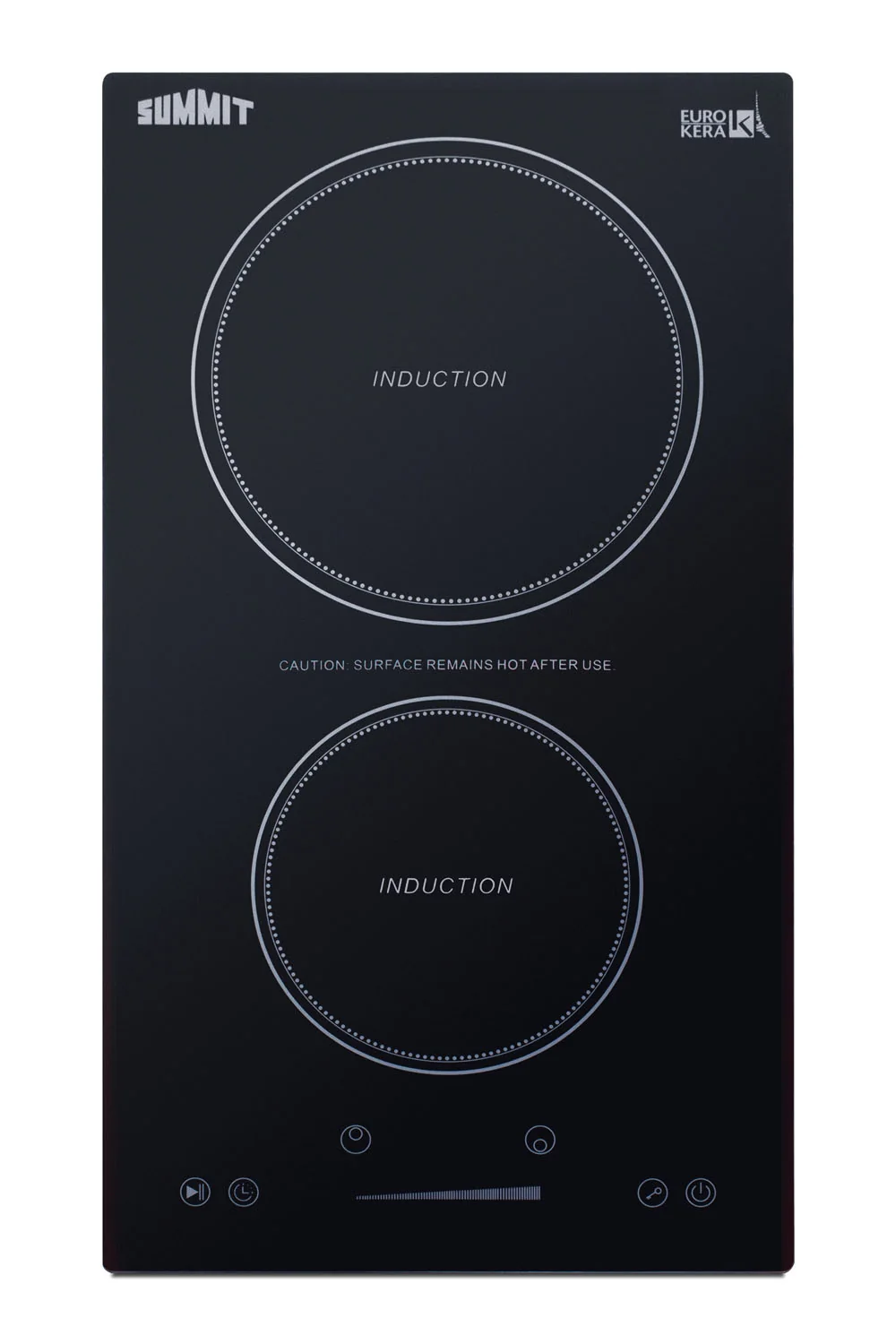 Healthy 12 Wide 115V 2-Zone Induction Cooktop Cord Included Functional