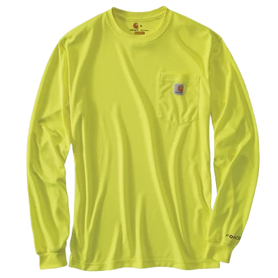 Fast Carhartt Force Color Enhanced Long-Sleeve T-Shirt Comfortable