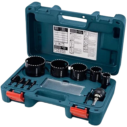 Quality Bosch 7-PC Diamond Hole Saw Set Rental Selected
