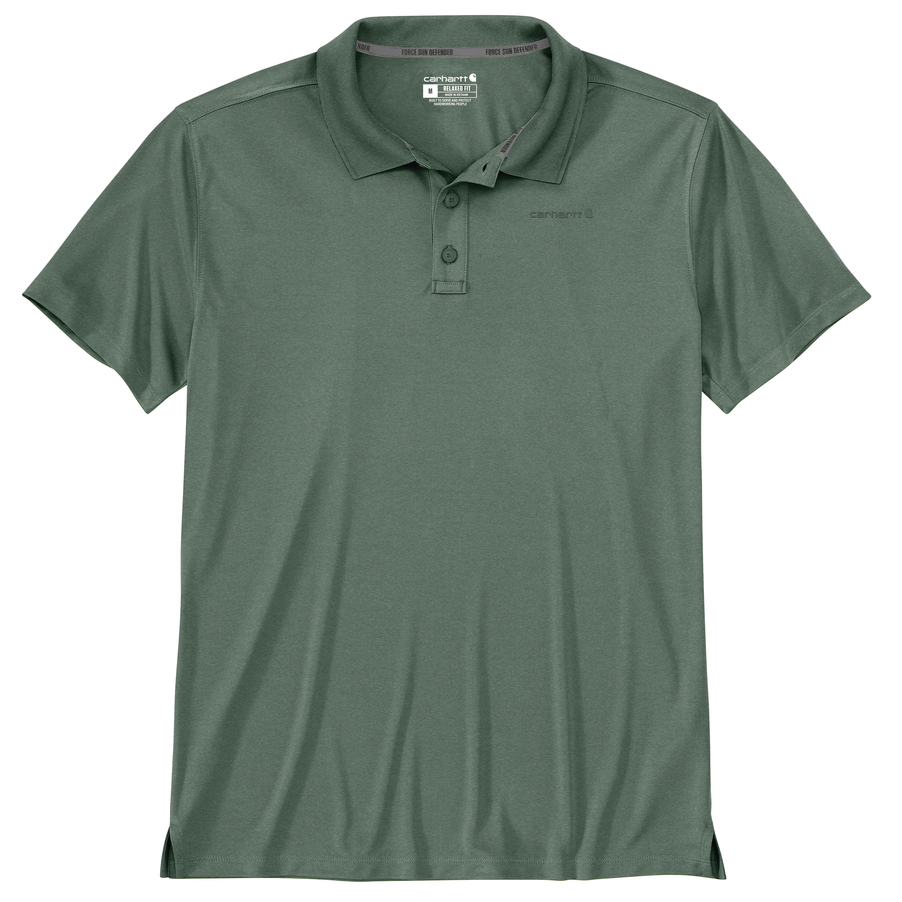 Functional Carhartt Men's Force Sun Defender Relaxed Fit Lightweight Short-Sleeve Polo Outstanding