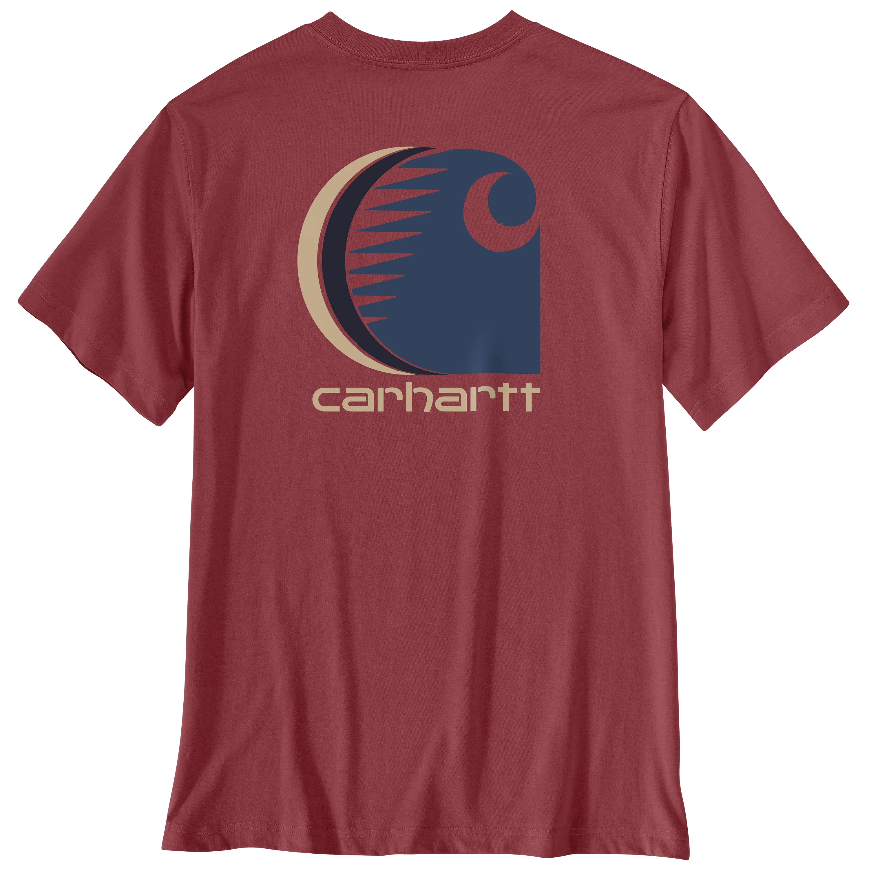 Professional Carhartt Men's Irvine Relaxed C Logo T-Shirt Verified