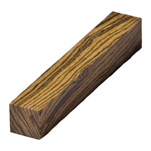 Practical Bocote Pen Blank Solid