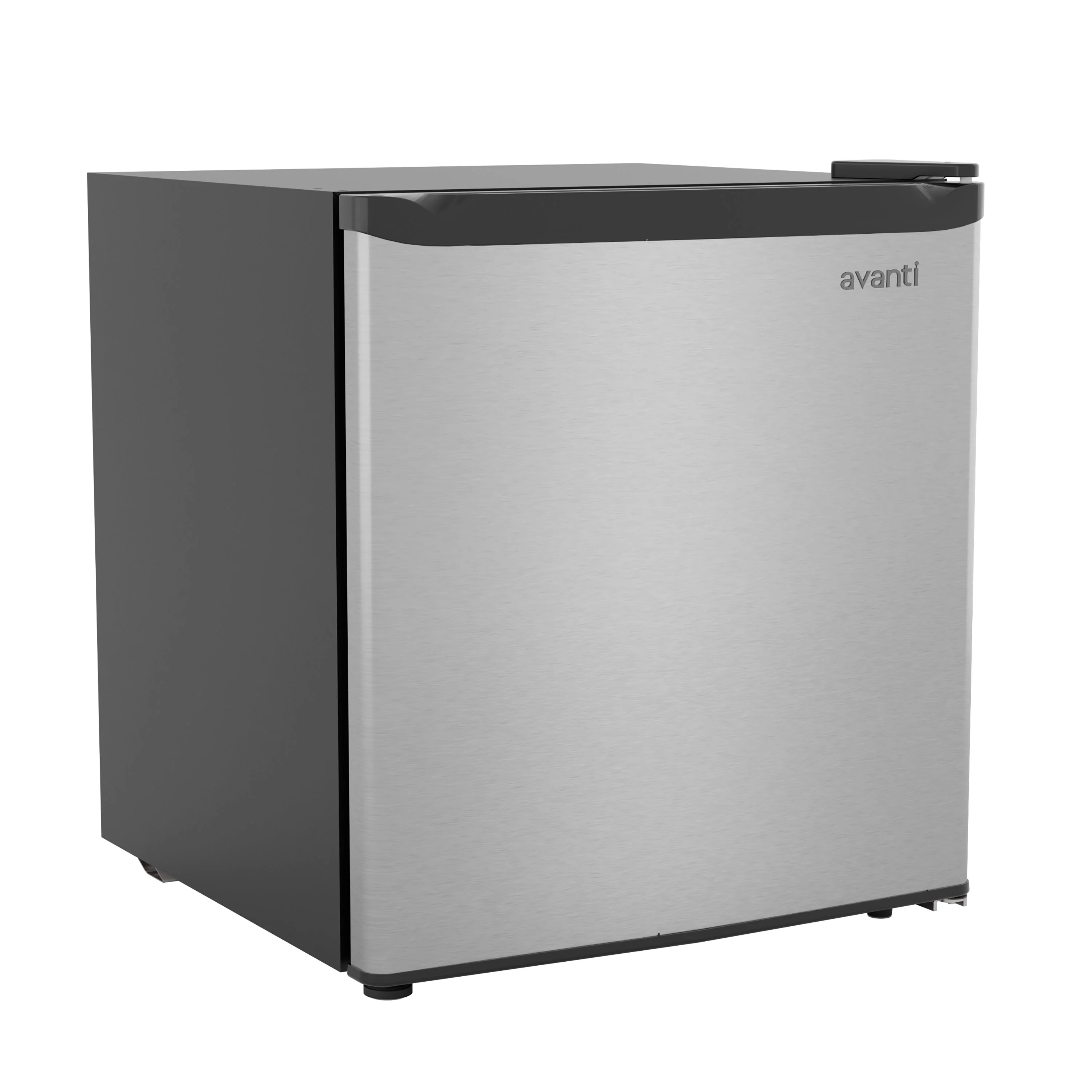 Fast Avanti 1.6 Cu. Ft. Compact Refrigerator with Auto-Defrost - Stainless Steel Original