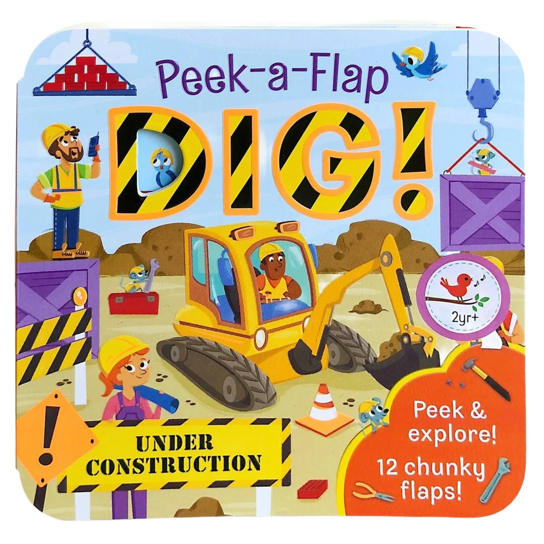 Durable Imagine That Publishing Peek-A-Flap DIG Book Next-Generation