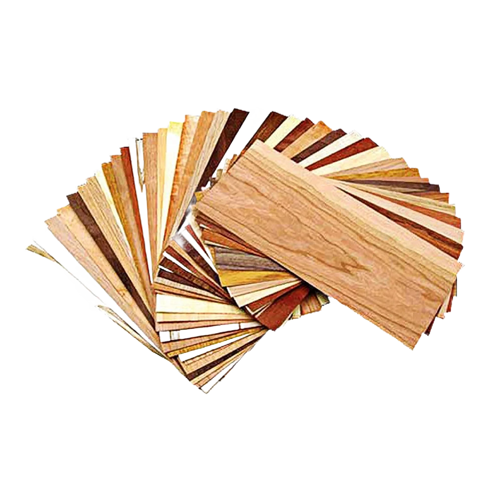 Proven Sauers Co. Mixed Variety Domestic Exotic Veneers Pack 20 sq. ft. Functional