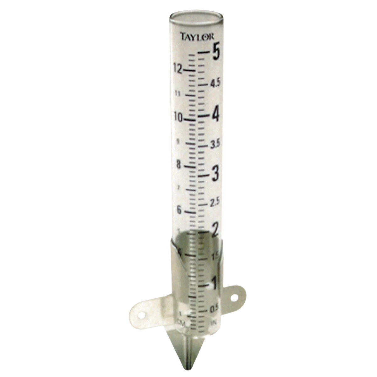 Luxury Headwind Taylor Glass Rain Gauge 5 in. Powerful