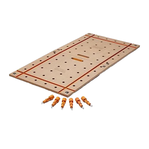 Consistent Bora Tool 2X4 Centipede T-Track Table Top 3 4 in. Holes Crafted