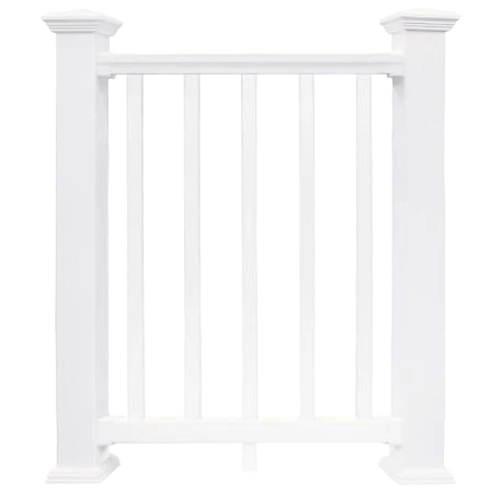 Flexible Fairway V110 6' x 36 Vinyl Level Rail Square Baluster Kit Quality