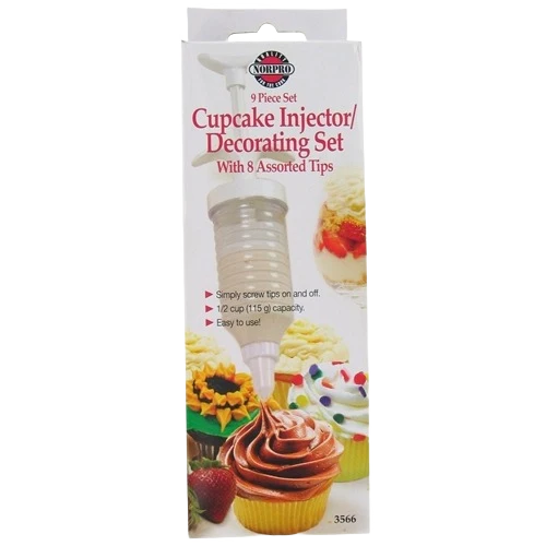 Modern Norpro Cupcake Injector Decorating Set Prestigious