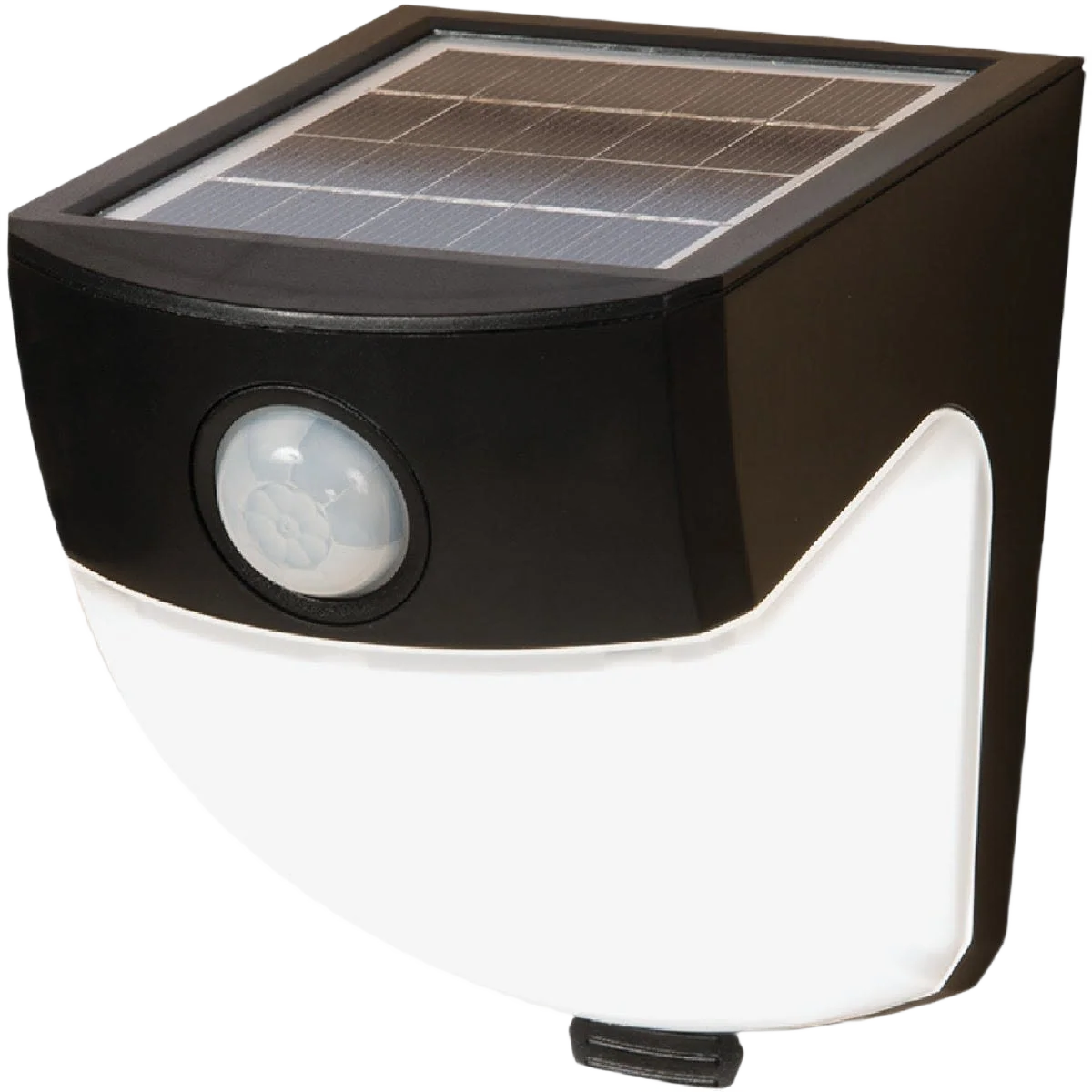 First-Class Halo Black Motion Sensing Dusk To Dawn LED Floodlight Fixture Natural