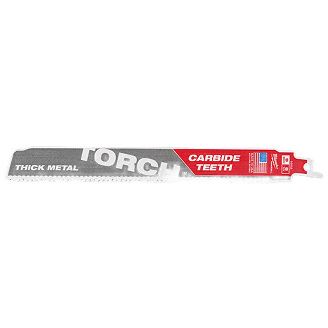 Artisan Milwaukee The TORCH™ SAWZALL® 12 Blade w Carbide Teeth Functional