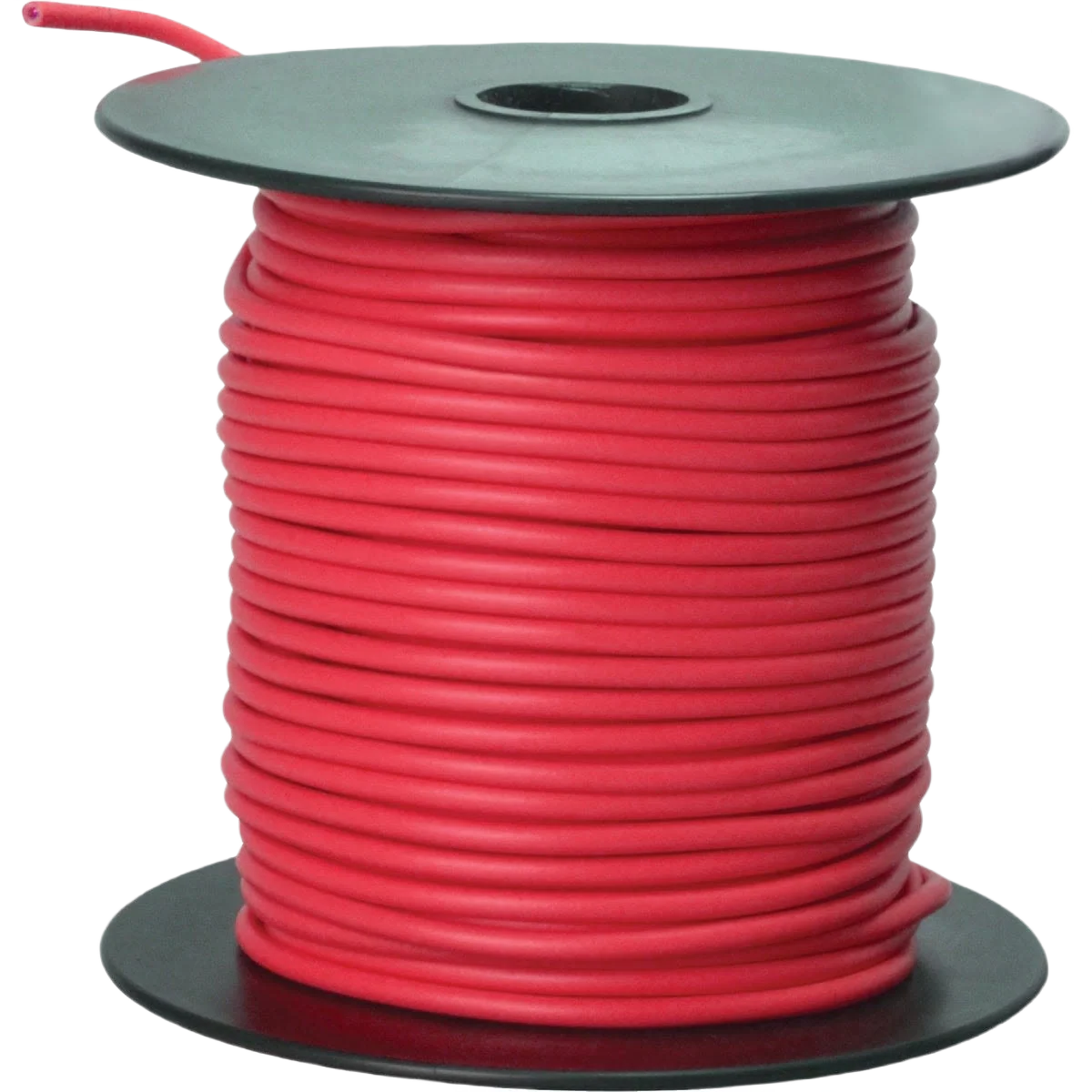 High-Grade Road Power 100 ft. Red 16-Guage PVC-Coated Primary Wire Elegant