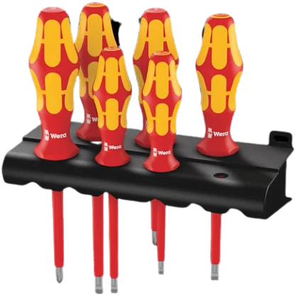 Excellent Wera Kraftform Plus Series Rack Screwdriver Set 7 Pieces Official