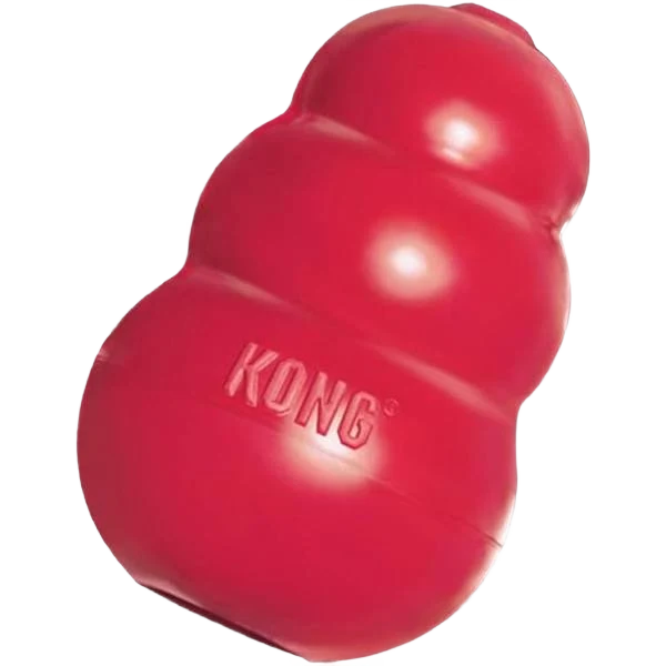 Smooth KONG XS Red Classic Kong Dog Toy Breathable