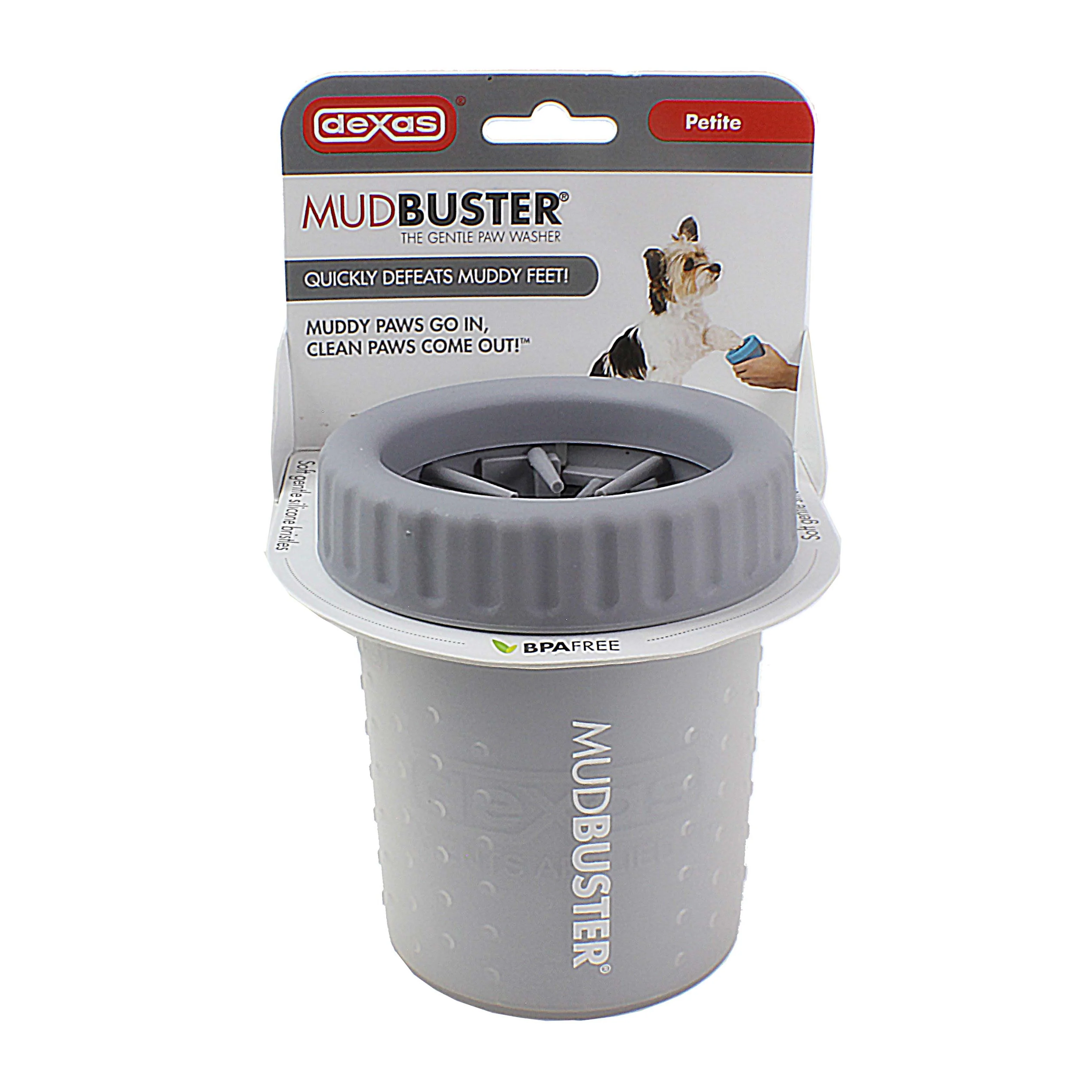 Exclusive Dexas Small Light Gray Mudbuster Effective