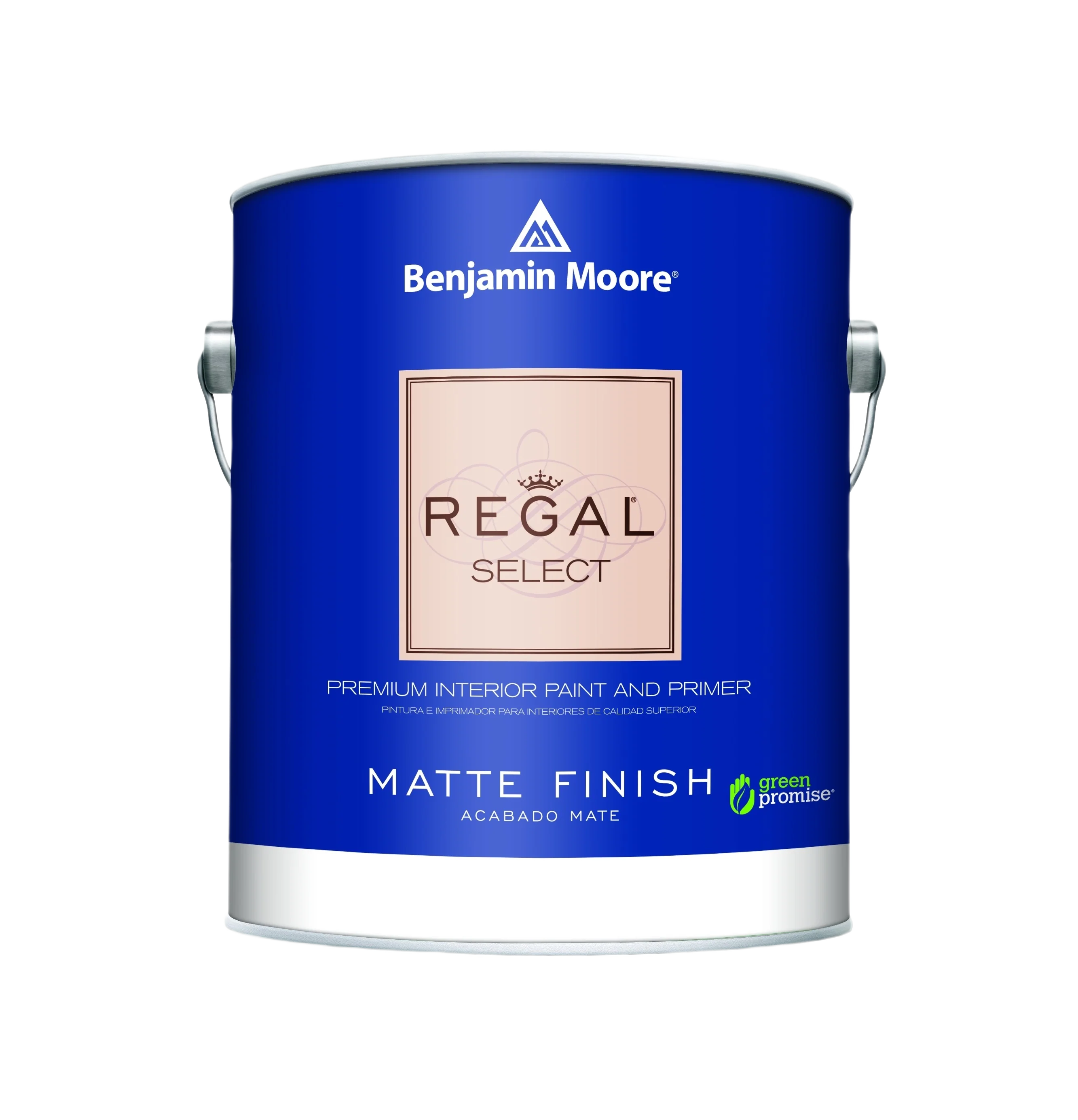 Contemporary Benjamin Moore Regal Select 4X Matte Tintable Interior Base Paint 1 Quart Fine Crafted