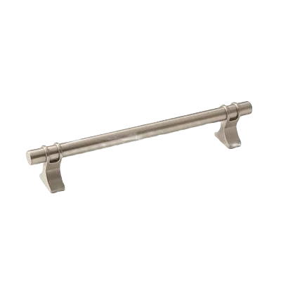 Minimalist Amerock Davenport 6-5 16 Center-to-Center Satin Nickel Cabinet Pull Prestigious
