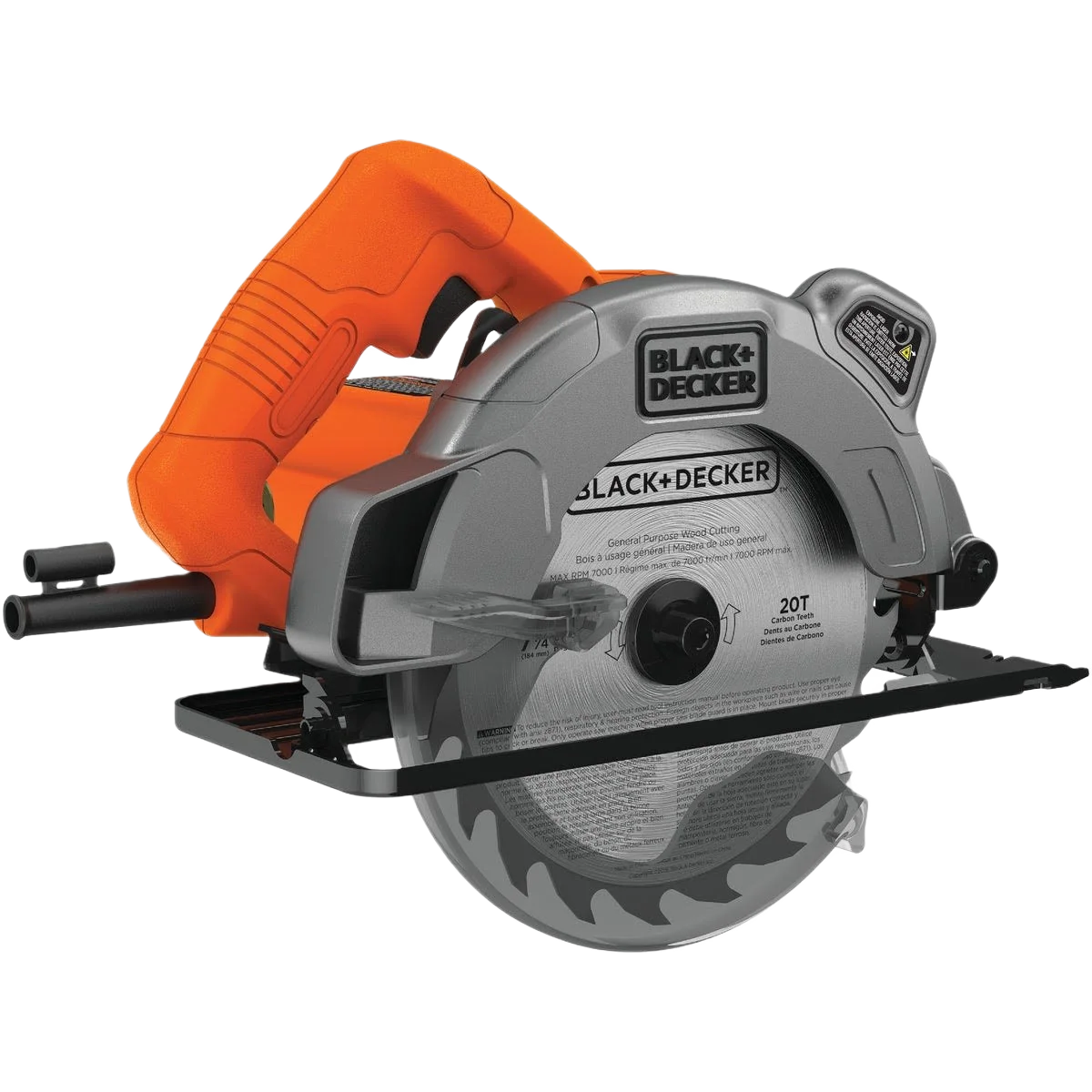 Smooth BLACK DECKER 7-1 4 In. 13A Circular Saw Fast