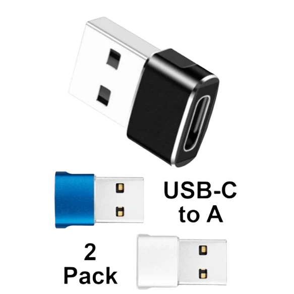 Responsible Diamond Visions USB-C to USB Converter 2 Pack Minimalist